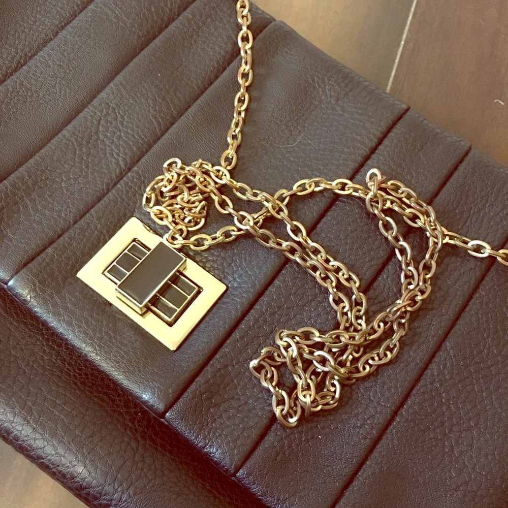 Vegan black clutch